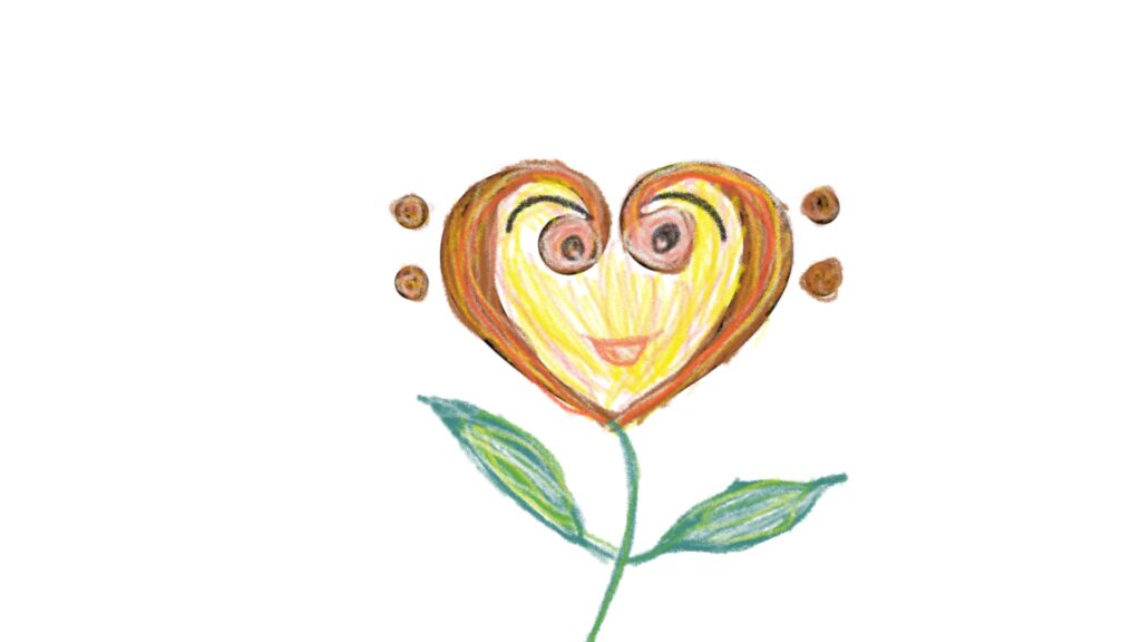 One Duo-Petals Bass Clef flower